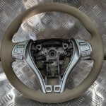 Руль дорестайл резина бежевый Nissan Rogue X-TRAIL Нисан Рог 2014 - 2016 г. 484304BT0B